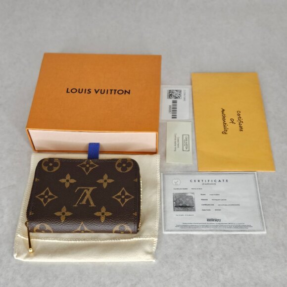 Louis Vuitton Handbags - Louis Vuitton Monogram Zippy Coin Pouch Small Wallet with Box